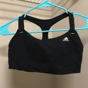 Adidas Padded Black Sports Bra